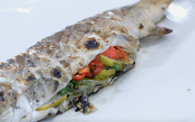 Rainbow Trout Grilled To Perfection