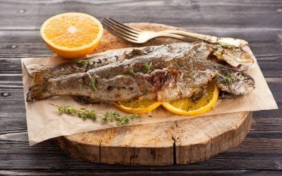 Sweet Citrus & Honey Grilled Trout